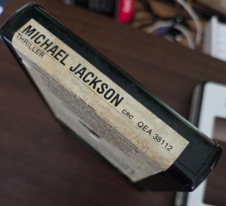 Michael Jackson Thriller 8-Track Tape