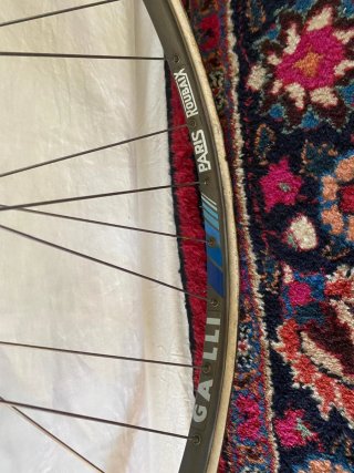 Rueda Galli Paris Roubaix Super Record Campagnolo