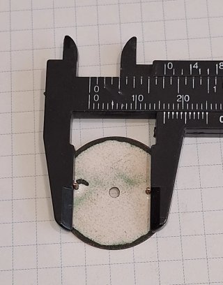 Quadrante orologio antico piccolo