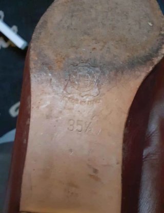 Scarpe Alberto Gozzi tacco basso tg. 35½