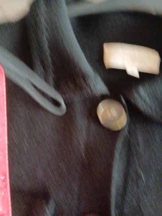 Cardigan nero con bottoni bellissimo, vedi brend