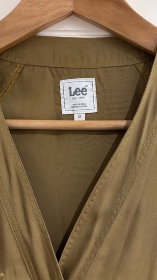 Vestido Lee verde caqui nuevo sin etiqueta