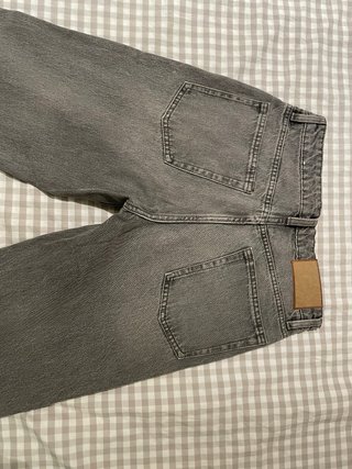Pantalón tejano mujer gris