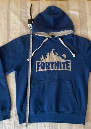 Sudadera Azul Fortnite Niño/a | Talla 10 - 11