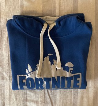Sudadera Azul Fortnite Niño/a | Talla 10 - 11