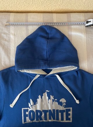 Sudadera Azul Fortnite Niño/a | Talla 10 - 11