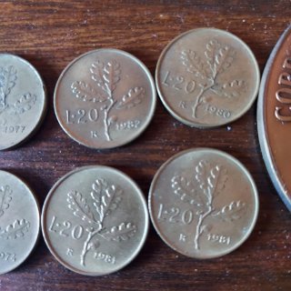 Monete e medaglia commemorativa Corpo Polizia