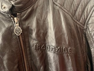 Chaqueta de cuero Iron Maiden