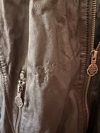 Chaqueta de cuero Iron Maiden