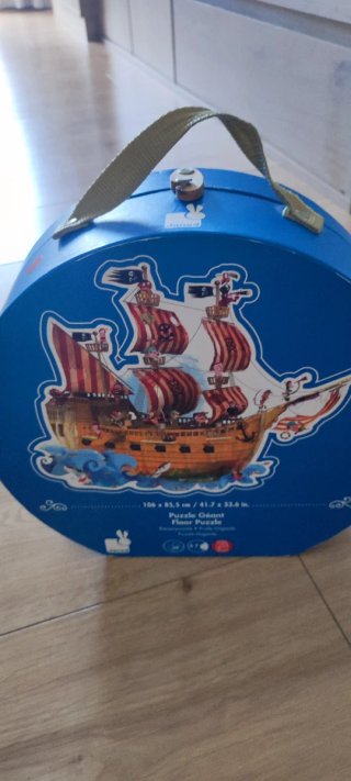 Puzzle Janod Barco Pirata 39 Piezas