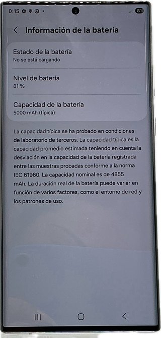 Samsung Galaxy S22 Ultra 128GB Blanco