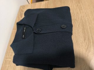 Jersey Polo Tejido Azul Verdoso