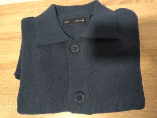 Jersey Polo Tejido Azul Verdoso