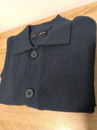 Jersey Polo Tejido Azul Verdoso