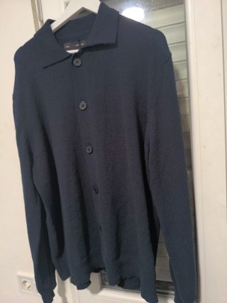 Jersey Polo Tejido Azul Verdoso