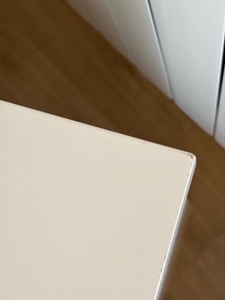 Scrivania IKEA Bianca 120x60x73cm con Cassettiera