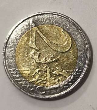 Moneda 2€ UNICEF 75 Años Conmemorativa