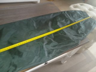 Chubasquero amarillo talla única pantalón verde L