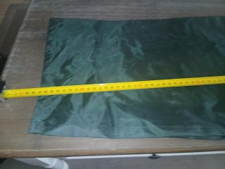 Chubasquero amarillo talla única pantalón verde L