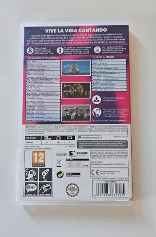 Let's Sing 2023 Nintendo Switch + 2 Micrófonos