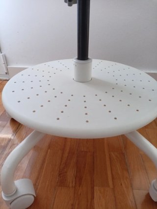 Silla escritorio rosa niña Ikea