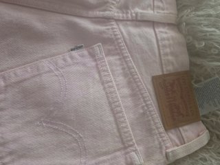 Levi's Shorts Rosa Claro Talla 26