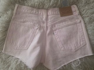 Levi's Shorts Rosa Claro Talla 26