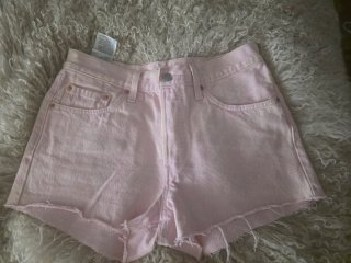 Levi's Shorts Rosa Claro Talla 26