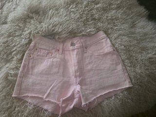 Levi's Shorts Rosa Claro Talla 26
