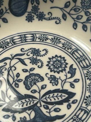 Set di 2 piatti in ceramica