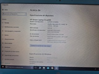 HP Stream 14-ax0XX Azul