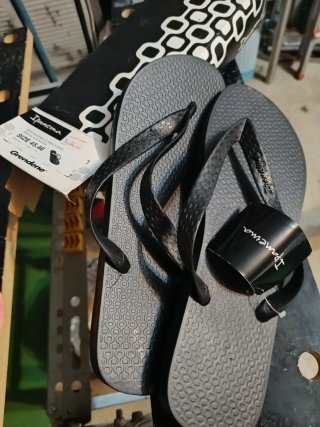 Chanclas Ipanema Clásica Talla 45,5 Negra