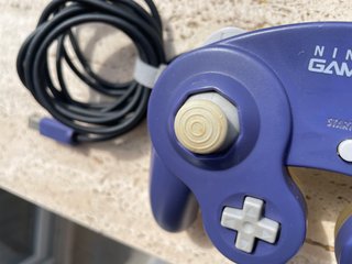 Controller Nintendo GameCube Viola Trasparente DOL