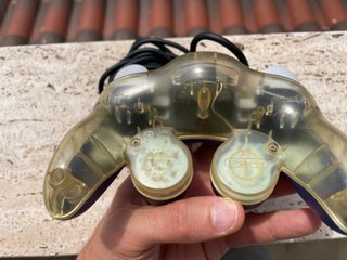 Controller Nintendo GameCube Viola Trasparente DOL
