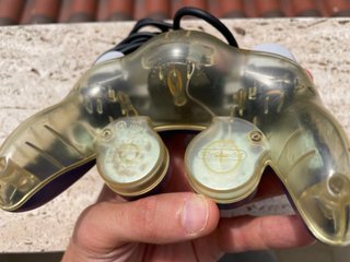 Controller Nintendo GameCube Viola Trasparente DOL