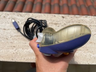 Controller Nintendo GameCube Viola Trasparente DOL
