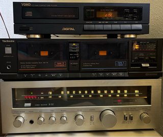 Equipo Vintage Hi-Fi Sansui + Technics