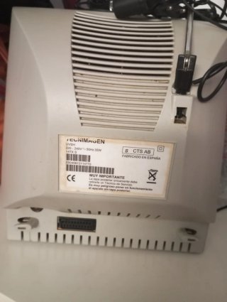Televisor Tecnimagen Gris Tubo