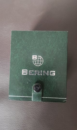 Reloj Bering Chronógrafo Plata y Blanco