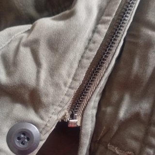 Parka hombre verde