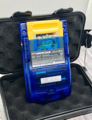 Game Boy Color Royal Blue con Pantalla IPS LCD