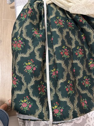 Traje Fallera Niña Verde oscuro