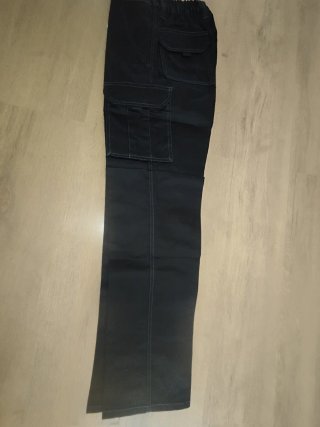 Pantaloncini da lavoro Velilla multitasche neri T