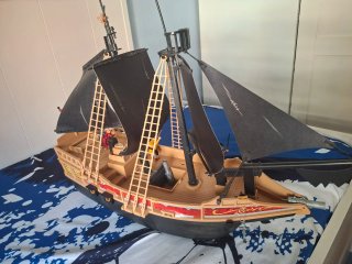 Barco Pirata Playmobil con Figuras