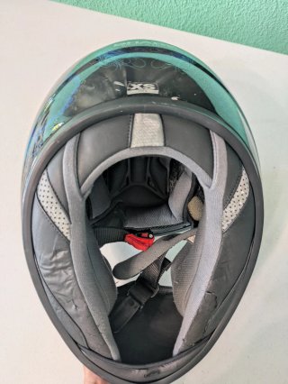 Casco de moto Shark negro talla XS
