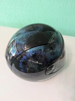 Casco de moto Shark negro talla XS