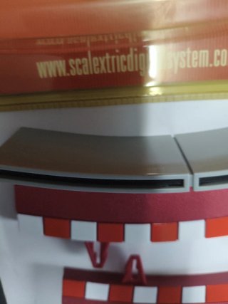 Scalextric Bordes incorporación Pista Gris