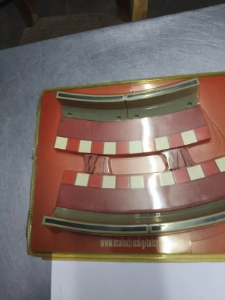 Scalextric Bordes incorporación Pista Gris