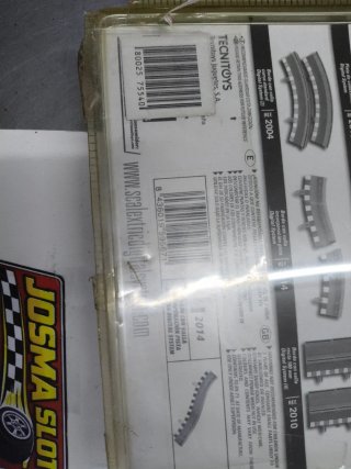 Scalextric Bordes incorporación Pista Gris