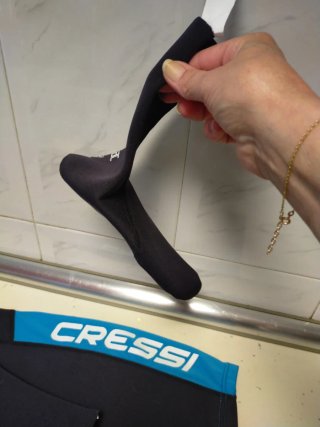 Traje neopreno CRESSI mujer azul/negro